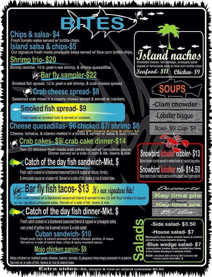 Bar fly Saltwater grill Safety Harbor Connect