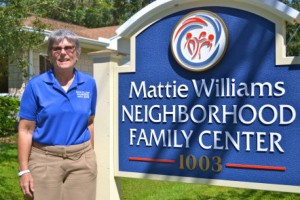 Janet Hooper, Director of the Mattie Williams Neighborhood Family Center