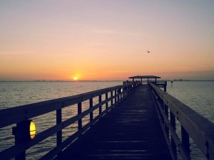 This gorgeous shot of the Safety Harbor pier was sent in by reader Jenny Basile.