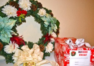 This year is the 7th annual Wreaths, Toys and Joys event.