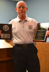 Safety Harbor Firefighter Charles Russell, Jr. was honored by the City Commission on Monday.