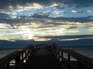 A spectacular shot of the Safety Harbor Marina Pier taken by Robert "Bobby" Saltzman.