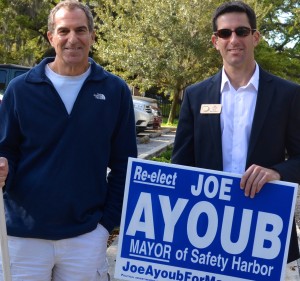 Mayor Joe Ayoub lost a tight race to former mayor Andy Steingold.