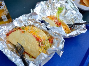 Tacos from the Harborita Cantina.