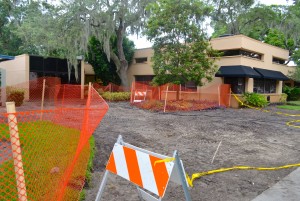 Construction has started on the Safety Harbor 9/11 Memorial at City Hall.