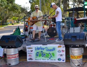 A band performs during the 2013 Harbor Sounds Music Fest.