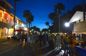 Scene from the Safety Harbor Third Friday Music Series.