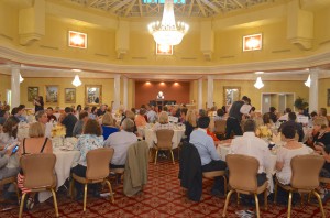 The Safety Harbor Chamber of Commerce held a dinner at the spa last month.