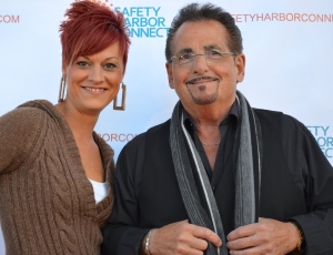 Chop Shop stylists Tony Comeiro and Amber Ezra at the 2013 Safety Harbor Wine Festival. Comeiro passed away unexpectedly on Friday at the age of 67.