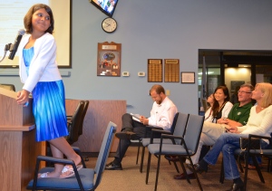 Young safety Harbor author Madison Jayanna was recognized by the City Commission earlier this year.