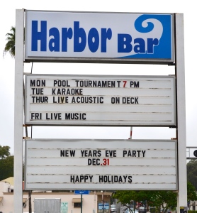 The Harbor Bar is one of a handful of places having a New Years Eve party in Safety Harbor.