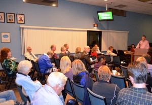 Town hall tree meeting