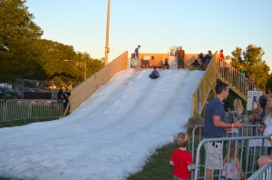 A scene from the 2013 Safety Harbor Snow Fest. The festival returns to City Park this Saturday, Dec. 5, from 4:30 - 8:30 p.m.