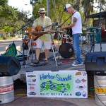 Scene from the 2013 Harbor Sounds Music Fest.