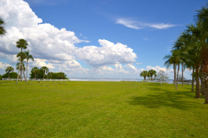 The Safety Harbor Waterfront Park.