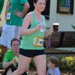 Running with a beer is typical for the Nolan's Pub St. Patrick's Day 5K.