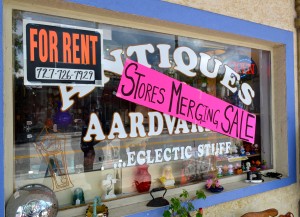 Antiques to Aardvarks is not closing - just merging its two Main Street stores into one location.