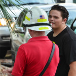17-year-old Gino Marino rescued his grandfather from the blaze