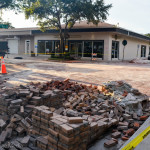 The intersection of Main Street and 8th Avenue recently underwent a major renovation in August 2015.