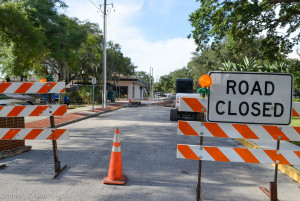 The intersection of Main Street and 8th Avenue has been closed for two weeks.