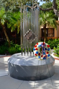 The Safety Harbor 9/11 memorial.