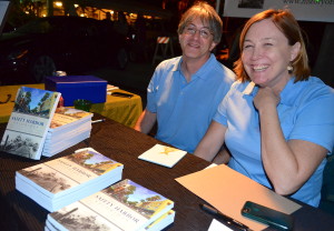 Safety Harbor authors Laura Kepner and Warren Firschein.