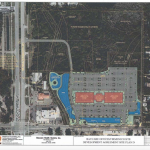 A screenshot of the site plan BayCare presented for development of part of the Firmenich property.