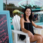 Kelly Fitzpatrick, owner of Sno Beach Hawaiian Shaved Ice in downtown Safety Harbor.