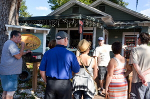 Pete Tanner guided Harbor Food Tours to Southern Fresh in downtown Safety Harbor on Saturday, Dec. 12, 2015.