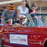 Safety Harbor Mayor Andy Steingold rides in the city's 2015 Holiday Parade.