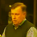A screenshot of Kevin Dunbar speaking to the Safety Harbor City Commission on Feb. 1, 2016.