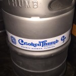 Kegs from Crooked Thumb Brewery will be tapped at six downtown Safety Harbor establishments during a pub crawl on Friday night. Credit: Crooked Thumb Brewery/Facebook.