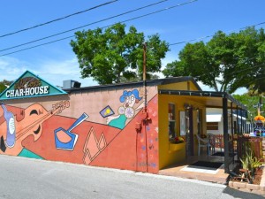 The mural painted on the side of Cello's Charhouse helped the downtown supper club become a local landmark.