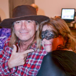 Robin Zander poses with a fan at Crooked Thumb Brewery on Saturday night.