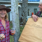 Robin Zander singed a picture of the Rock and Roll Hall of Fame for Songfest organizer Todd Ramquist.