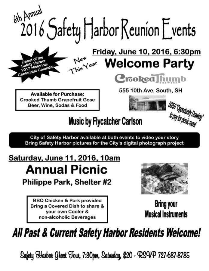 2016 reunion to highlight past, present and future of Safety Harbor