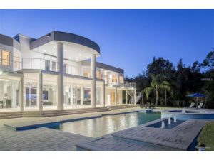 This 9,0000-square-foot home on Philippe Parkway in Safety Harbor reportedly sold for $6.875 million on Friday. Credit: MFRMLS.