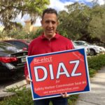 Incumbent City Commissioner Carlos Diaz was reelected to a second term on Tuesday.