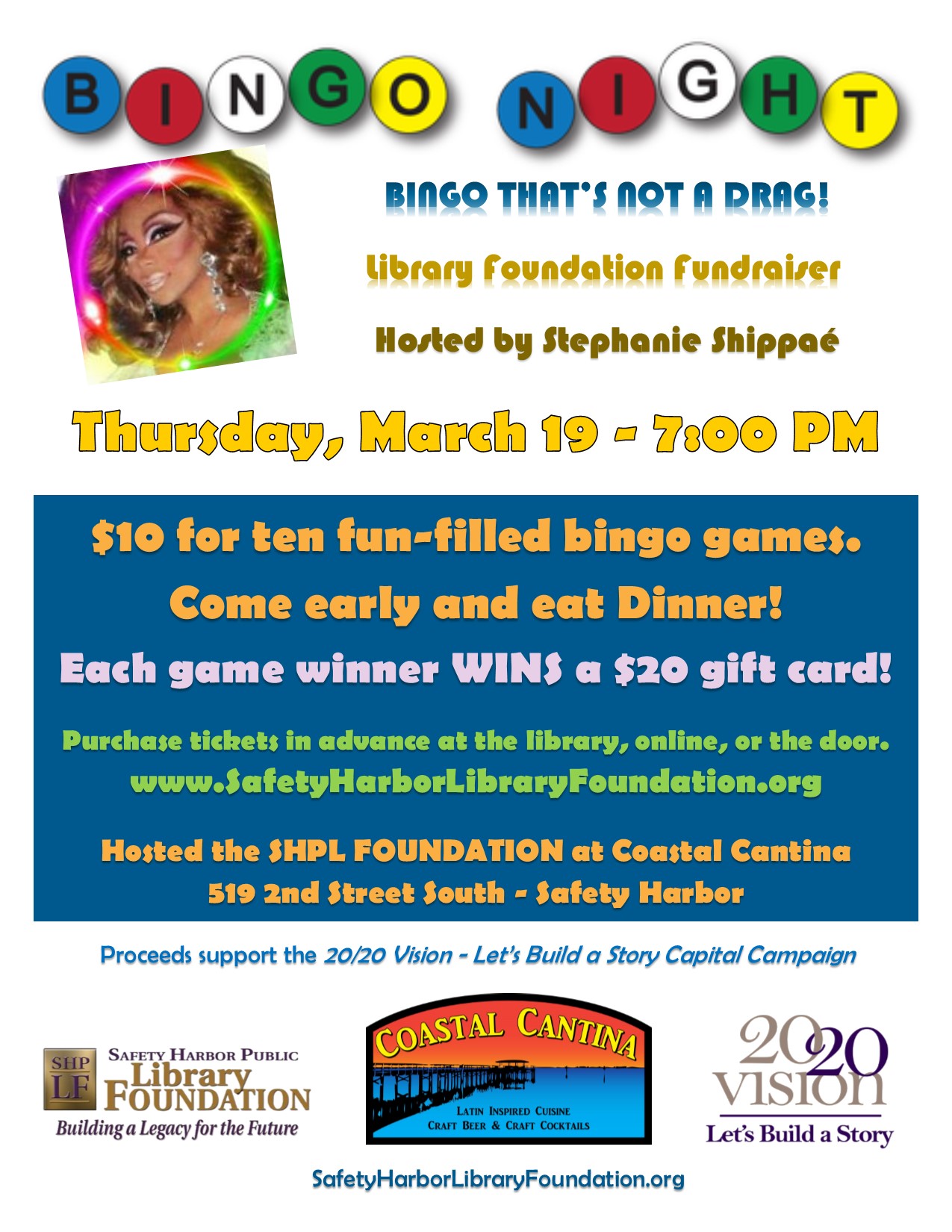 Bingo That’s Not a Drag – Safety Harbor Library Foundation Fundraiser ...
