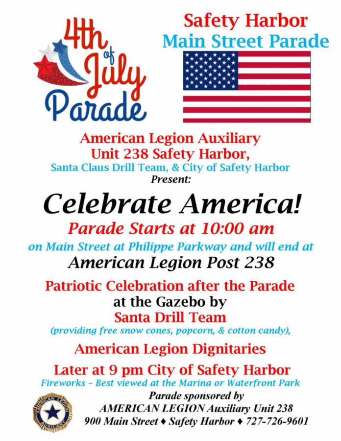 2022 4th of July Celebrations in Safety Harbor Safety Harbor Connect