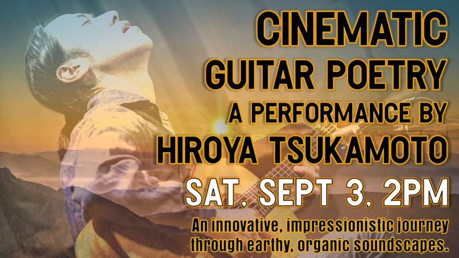 Cinematic Guitar Concert with Hiroya Tsukamoto at the Safety Harbor Public  Library - Safety Harbor Connect
