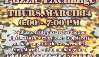 The Great Puzzle Exchange at Safety Harbor Public Library